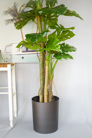 Faux Monstera Tree